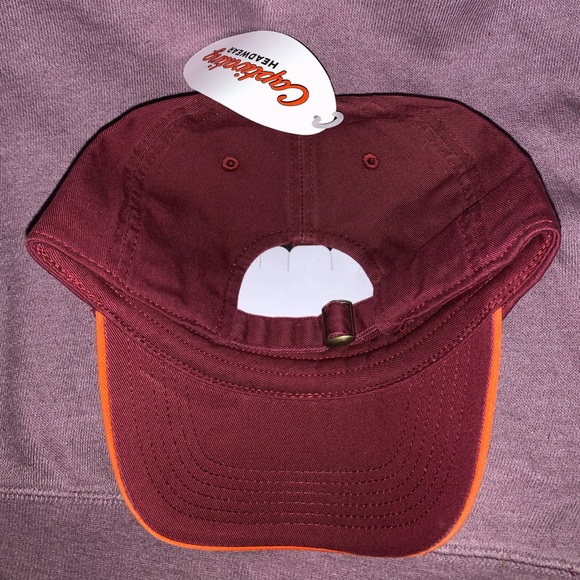 🟠🏔️🏟️ University of Virginia Tech HOKIES Relaxed Fit Hat 🏟️🏔️🟠 - Picture 6 of 7